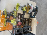 tote of Power tools
