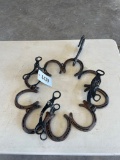 Horse shoe & bit rack