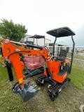New 2024 AGT LH12R Mini Excavator 420CC gas engine
