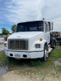 1999 Freightliner flat bed standard trans cummins diesel engine runs & drives