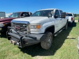 2015 GMC 2500 HD Crew Cab 4x4 6.0L Gas 211K Runs & drives Clean Title