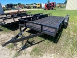 16' Tandem Axle Utility Trailer