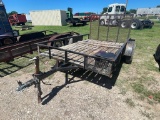 6'6X10' Utlity Trailer with ramp