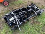 Miva 9 pc Mini Excavator Attachment bundle