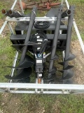 HD Quick Attach Auger with 3 bits