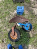2 bush Hog Wheels, 3 Point Mo Blade plow
