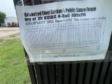 New Suihe 30 pc 4 Rail 10x7 Fence Panels with post & hardware