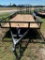 2024 J&C  77x16 with Heavy Duty Gate & Bulldog Hitch