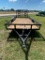 2024 J&C  77x16 with Heavy Duty Gate & Bulldog Hitch