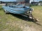 1977 16' Skeeter Bass Boat with 50 hp Mercury motor lake ready has title for boat & motor
