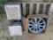 4 boxes of tile,5 lug rim