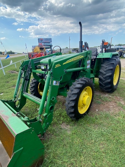 John Deere 5075E 1648 hrs not verified 4x4 with loader