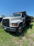 1997 Ford F Series Dump Truck Gas Engine Non running