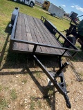 77x16 Trailer with bulldog hitch