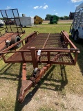 16ft. With Metal Floor has bent axle