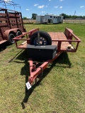 6x12 Trailer with tool box,spare tire bill of sale
