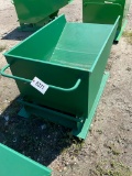 Small Green Self Dumping Hopper