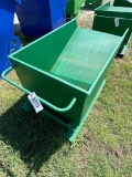 Small Green Self Dumping Hopper