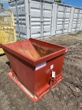 Red Self Dumping Hopper
