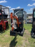 2024 AGT QH13R mini Excavator closed Cab 420CC Gas Engine