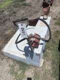 57 Gal L Shape Diesel Tank with hand pump