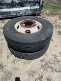 2-12 R 22.5 Semi Wheels & tire