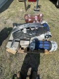 Pallet of speaker boxes & speakers grills
