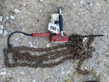 18' Chains & Electric Chain saw