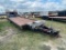 2004 Warren FL 2 axle trailer Vin#1W9DA1A234T369013 has title Steel Floor, Stand up Ramps