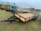 New 77x16ft. With heavy duty gate, bulldog Hitch