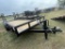 New 83x20ft. Heavy Duty with 7K Axles with brake stand up ramps Heavy duty hitch & Jack