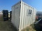 10'x7' Storage Container with side Door & window
