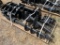 New Miva 9 pc mini Excavator attachment bundle