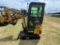 New AGT H13R Mini Excavator closed Cab 13.5 Hp Gas Engine