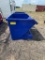 Blue Self dumping hopper