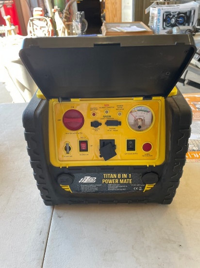Jump box, air compressor