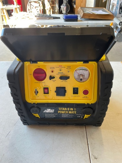 Jump box, air compressor