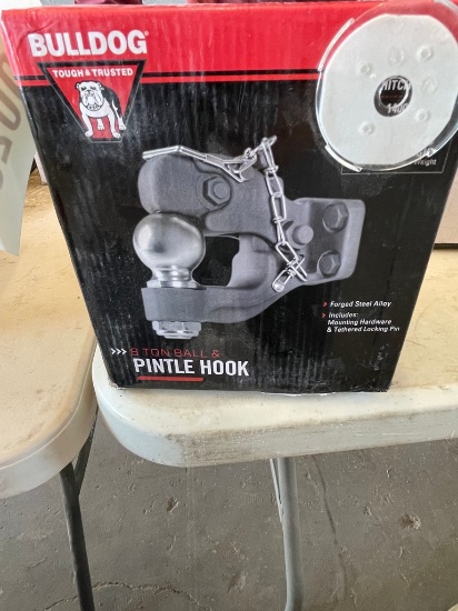 Bulldog 8 ton Ball & Pintle hook