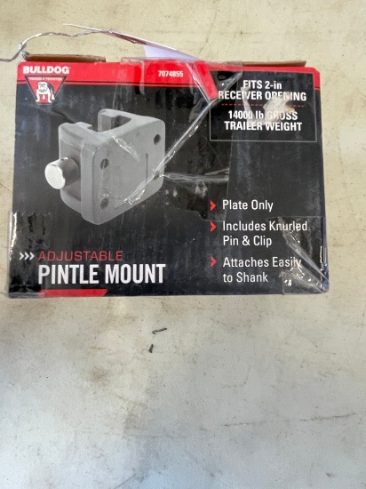 Bulldog Adjustable Pintle Mount