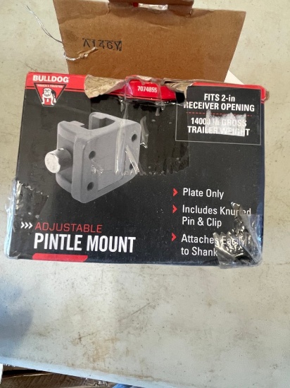 Bulldog Adjustable Pintle Mount