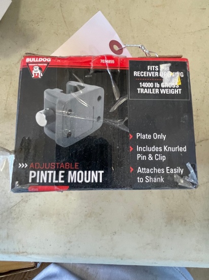 Bulldog Adjustable Pintle Mount