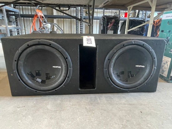 2 Memphis 12" speaker in Box