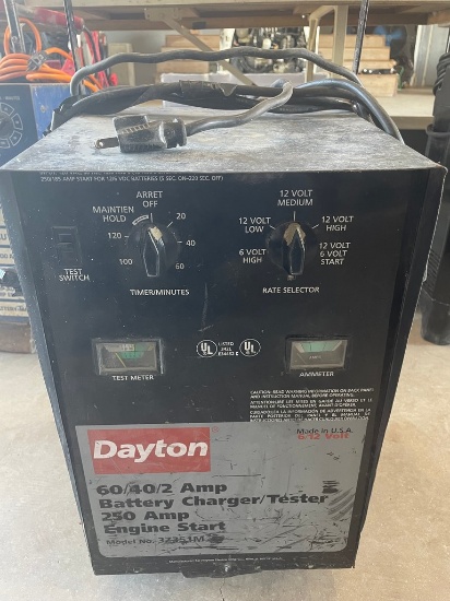 Dayton 6V/12V Battery Charger