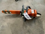 Stihl chainsaw runs