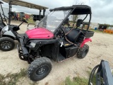 2020 Honda UTV 4x4 runs & Drives Has title