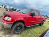 2002 Ford F150 EX-cab 4x4 runs & drives 347K miles Clean title