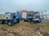98' Genie 4WD Boom Lift Model 2-4522 45 ft. Reach, Will spin over will not start