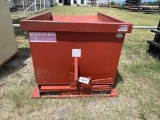 Large Blue Self Dumping Hopper