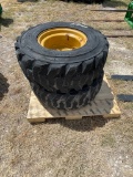 2-12-16.5 Skid Steer Rims & Tires