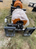 New Wolverine Quick attach Hydraulic Drum Cement Mixer